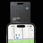 Tracker connecté Momax PinCard Pro - Rechargeable - Capacité de la batterie 100 mAh - IP68 - Compatibilité des appareils Identifiant Apple - Liée à Find My App - BR9D – Image 3