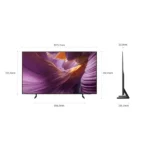 TV Samsung 55" - Connectée OLED Neural Quantum Processor - Année 2025 - 4K UHD - Assistant vocal intégré - HDR 10+ - HDMI - USB - Wifi - Ethernet - Optique - BT - QA55S85FAEXLY – Image 2
