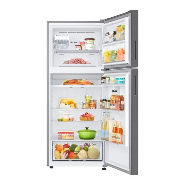 Réfrigérateur double portes Samsung - 393L - 4 tiroirs + 1 casier au réfrigérateur - 2 tiroirs au congélateur - Refroidissement complet - RT38CG6421S9UT