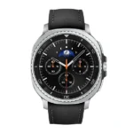 Montre connectée Samsung Galaxy 8 classic - 46mm - 30h d'autonomie - Super AMOLED - 1,34" - IP68 - BT - Wifi - GPS - 2/64Go - Santé alimentée par l'IA - Noir -SM-L320NZSALTA