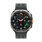 Montre connectée Samsung Galaxy Watch Ultra - Année 2025 - 47mm - 100h d'autonomie - Super AMOLED - 1,5" - IP68 - BT - Wifi - GPS - Glonass - Beidou - Galileo - 2/64Go - Santé alimentée par l'IA - Argent titane - SM-L705FZS1GTO