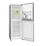 Réfrigérateur combiné double portes Smart Technology - 230L - 2 tiroirs avec option de déplacement + 1 casier au réfrigérateur - 5 casiers au congélateur - Économique - R600A - STCB-308