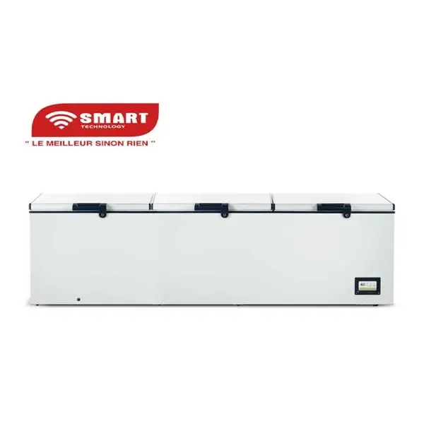 STCC-1300 Congélateur horizontal trois battants avec clé Smart Technology – 1202L – 1 panier à l'intérieur – Réglage numérique - 10h d'autonomie en cas d'arrêt - Économique – R600A - STCC-1300 – Image 2