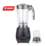 Mixeur incassable avec broyeur Smart Technology - 1,5L - 350W - 2 vitesses - Mélangeur - Lames en acier inoxydable - Pieds anti-dérapants - STPE-2626ILB