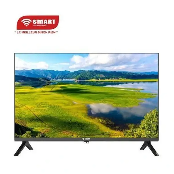 TV Led analogique Smart Technology - 24" - Affichage LED - Résolution HD - Dolby Audio - HDMI - USB - 3D - STT-2491HA