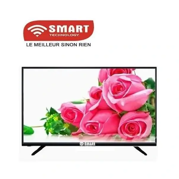 TV Led numérique Smart Technology - 40" - Affichage LED - Résolution FHD - Dolby Audio - HDMI - Wifi - USB - DV3T- DV3T2 - 3D - STT-5140SA