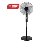 Ventilateur sur pied avec bouton de vitesse Smart Technology - 18" - 4 vitesses - 5 hélices - 70W - Hauteur réglable - Protection thermique contre la surchauffe - STV-1848W