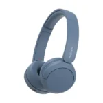 Casque sans fil multipoint avec microphone intégré Sony - Autonomie allant jusqu'à 50h - BT - Commande vocale - Fonction appel mains libres - Bleu - WH-CH520LZ – Image 2