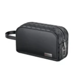 Pochette en cuir avec système de verrouillage par empreinte digitale YESIDO - 6cm de profondeur - Ouverture à 0,5 seconde - Enregistrement de plusieurs empreintes - WB57