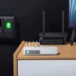 Alimentation de secours multifonctions avec batterie interne intégrée YESIDO - 6 à 7h d'autonomie - 8800mAh - Support RJ45 - USB - DC - POE LAN - YP74K – Image 2