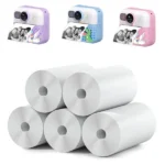Lot de 5 rouleaux de papier Thermique Pour La Mini caméra d’impression instantanée Polaroid pour enfants - 2025497918