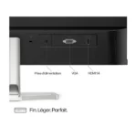 Écran d'ordinateur de bureau HP série 5 - 24" - FHD - Commande à l'écran - Prise d'alimentation - 1 port VGA - 1 port HDMI - Support inclinable - 524SF – Image 2