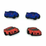 Stickers – Pack de 4 pour garçon – Pour la Tablette Kidy Clips Tab - 2 voitures bleus + 2 voitures rouge