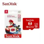 Carte mémoire SanDisk pour Nintendo – 128Go – Compatible avec la Nintendo Switch et OLED