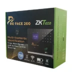 Terminal de pointage digitales ZKTECO – ID – Wifi - Contrôle d’accès biométrique professionnel – Reconnaissance faciale avancée - Vérification par empreinte digitale  – Pro Face 200 – Image 3