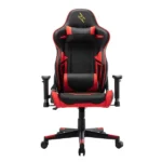 Chaise Gaming Urban Wave avec Dossier Haut Réglable et Accoudoirs 2D (Version OC Denver) - Rouge/Noir