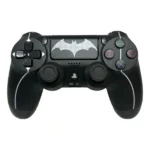 Manette Officielle pour PS4 sans fil Sony DualShock 4 – Noir avec design logo Batman