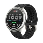 Montre connectée Amazfit Active 2 – Écran AMOLED 1,32″ – 10 jours d’autonomie – GPS  – Assistance IA – Suivi précis de la fréquence cardiaque et du sommeil - Bracelet en silicone noir