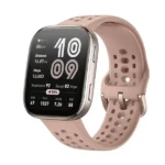 Montre connecté Amazfit Bip 6 - Écran AMOLED 1,97" - Écran tactile - Jusqu'à 14 jours - Assistance AI - Réponses aux messages - Contrôle vocal total - Farde rose
