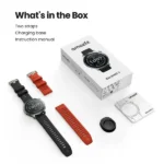 Montre connectée Amazfit Balance 2 - Écran AMOLED 1,5" - Jusqu'à 21 jours d'autonomie - GPS - BT 5.2 - Wifi - - Suivi précis de la fréquence cardiaque et du sommeil  - Noir – Image 3
