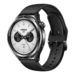 Montre connectée Xiaomi Watch S4 - 15Jrs d'autonomie - Écran 1,43" AMOLED - BT 5.3 - SpO₂ - Bracelet noir en silicone - BHR9195GL