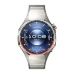 Montre connectée avec microphone intégré Huawei Watch GT6 Pro – 46mm – 1,47" - Écran tactile - Android et IOS - 64Mo/64Go - GPS - BT - Jusqu’à 21 jour d’autonomie – BT – IP68 + IP69 (50m) – Titanium – ATM-B19