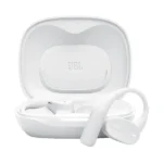 Écouteurs sans fil avec microphone intégré JBL Sense Lite - BT 5.4 - 32h d'autonomie - Connexion multi-points - Commandes tactiles - Blanc