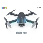 KIDY Pilote Pro – Drone avec GPS à Double Caméra avec Pochette Portable