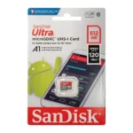 Carte mémoire SanDisk Ultra MicroSD SDXC UHS-I Card A1- 512Go - SDSQUAC-512G-GN6MN