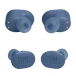 Écouteur sans fil JBL Tune Buds - BT 5.3 - 48h d'autonomie - Réduction de bruit active - Réduction Adaptative du bruit - Résistante à l’eau et à la poussière - Bleu – Image 2