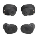 Écouteur sans fil JBL Tune Buds - BT 5.3 - 48h d'autonomie - Réduction de bruit active - Réduction Adaptative du bruit - Résistante à l’eau et à la poussière - Noir – Image 2