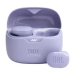 Écouteur sans fil JBL Tune Buds - BT 5.3 - 48h d'autonomie - Réduction de bruit active - Réduction Adaptative du bruit - Résistante à l’eau et à la poussière - Violet