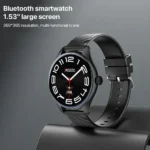 Montre connectée intelligente de suivi de Fitness Yesido - 7 à 10 jour d'autonomie - BT - Écran 1,53" - Prise en charge des appels - Fréquence cardiaque - IO43 – Image 2