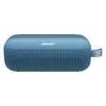 Enceinte portable avec microphone intégré Bose SoundLink Flex 2e génération - BT 5.3 - 12h d'autonomie - IP67 - Réduction de l’écho - Bleu