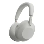 Casque supra-auriculaire sans fil pliable bluetooth Sony - BT - 30h d'autonomie - Méthode de contrôle ‎Tactile - Réduction de Bruit - Etui résistant - iOS et Android - Argent Platinum -  WH-1000XM6 – Image 2