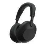 Casque supra-auriculaire sans fil pliable bluetooth Sony - BT - 30h d'autonomie - Méthode de contrôle ‎Tactile - Réduction de Bruit - Etui résistant - iOS et Android - Noir -  WH-1000XM6 – Image 2