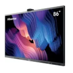 TV Hisense 86″ 4K UHD LED connectée – Écran Display commercial – Tactile – Caméra 4K intégrée – Android 13.0 - 86WM6FE