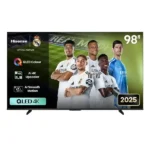 TV Hisense 98" 4K UHD connectée - Année 2025 - Système d'exploitation VIDAA - Commande vocal - Wifi- BT - Ethernet - HDMI - 98Q6Q