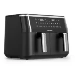 Double friteuse à Air avec écran digital - 9L (4,5L+4,5L) - 2600-3100W - 200° - AFT1000-GS – Image 2