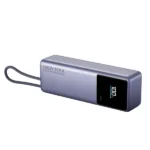 Powerbank Xiaomi 165W - 10000mAh - Charge Smartphone & PC - Ultra-Rapide avec Câble USB-C Intégré - BHR9361GL - Gris – Image 4