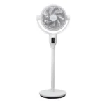 Ventilateur sur pied avec télécommande Midea - Flux d'air grande vitesse - 32W - Moteur silencieux - FG25-25TS