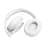 Casque sans fil circum-aural JBL Tune 770NC - Réduction de bruit adaptative - BT 5.3 - Commandes/Micro - Autonomie 70h - Pliable - Blanc – Image 2