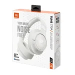 Casque sans fil circum-aural JBL Tune 770NC - Réduction de bruit adaptative - BT 5.3 - Commandes/Micro - Autonomie 70h - Pliable - Blanc – Image 3