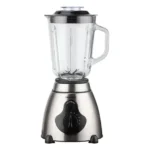 Mixeur avec broyeur Nasco - 1,5L - 300W - Bol cassable - Acier inoxydable - NAS-BL507GS-B-TMT
