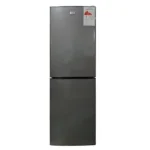 Réfrigérateur combiné double portes Nasco - 136L - 3 casiers au congélateur - Économique - Condenseur intégré - NASD2-203FL-DB