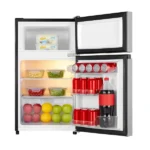 Réfrigérateur combiné double portes Hisense - 80L - 2 étagers + 1 tiroirs au réfrigérateur - Un espace au congélateur - Économique - RD-11DR4SA