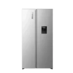 Réfrigérateur américain double porte Inverter Hisense - 529L - Distributeur d'eau - 8 tiroirs + 4 casiers - Contrôle numérique de la température - RS5P558NMSN – Image 2