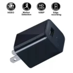 Chargeur mural USB avec caméra cachée espion 1080P - WiFi - Détection de mouvement - Prise EU - microSD - Smart Charger – Image 2