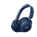 Casque sans fil avec micro Soundcore Space Q45 – 50h d’autonomie – Bluetooth – réduction active du bruit – Blanc – Fil en option - A3040031
