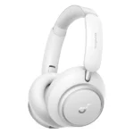 Casque sans fil avec micro Soundcore Space Q45 - 50h d'autonomie - Bluetooth - réduction active du bruit - Blanc - Fil en option - A3040G21